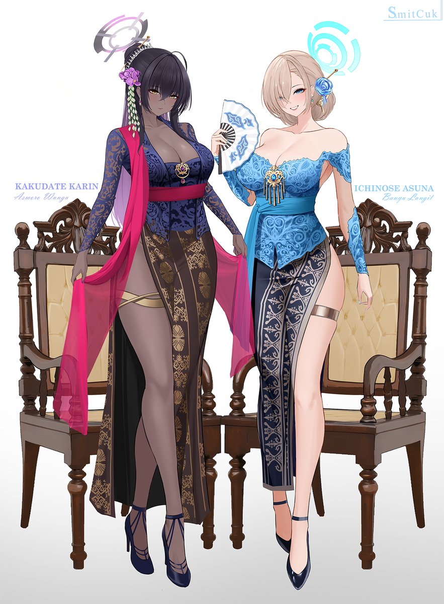 This is a pixiv picture whose title is Traditional Indonesian dress.