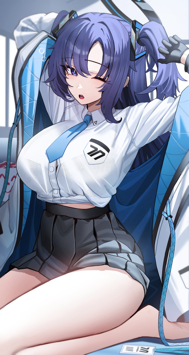 This is a pixiv picture whose title is ユウカ.