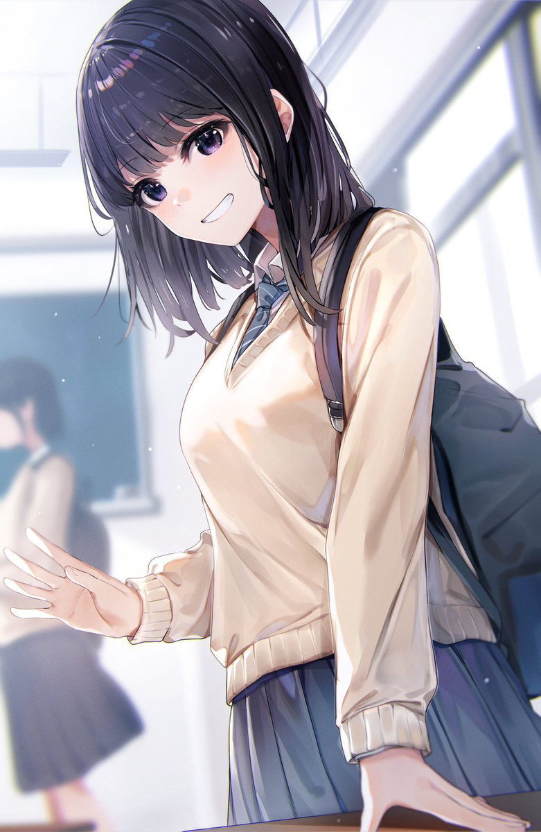 This is a pixiv picture whose title is おはよ.