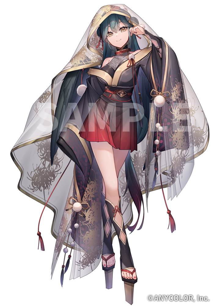 This is a pixiv picture whose title is 【にじさんじ】山神カルタ.