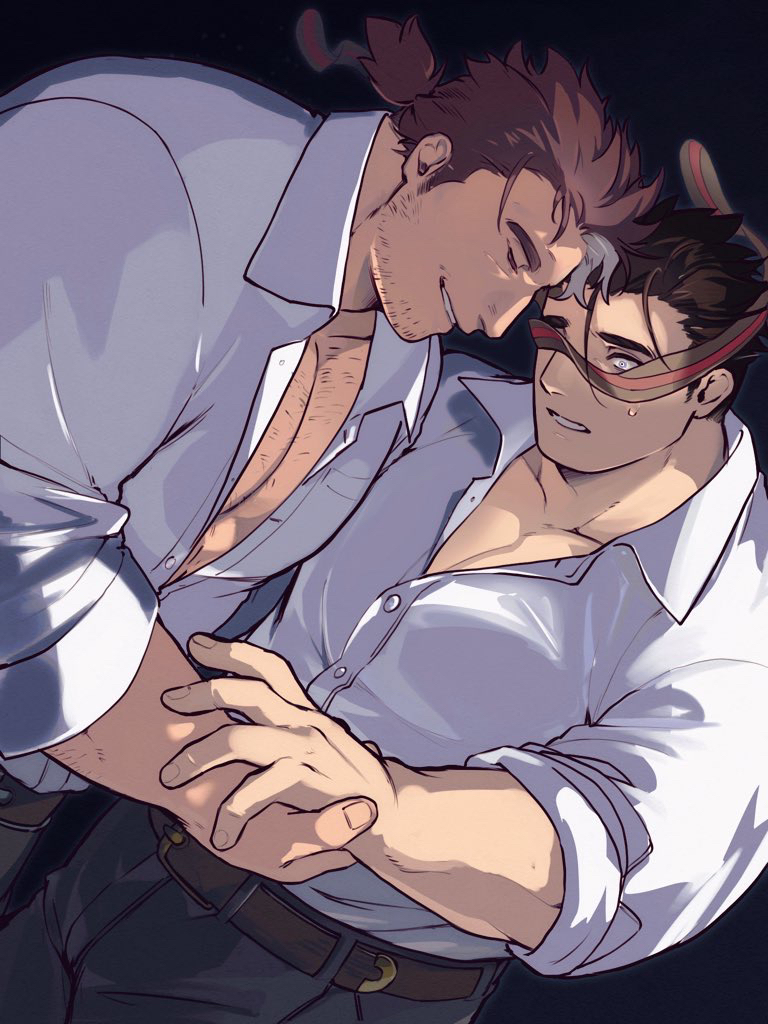 This is a pixiv picture whose title is 主受けまとめ②.