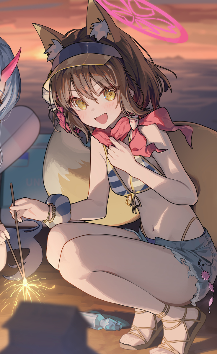 This is a pixiv picture whose title is イズナ.