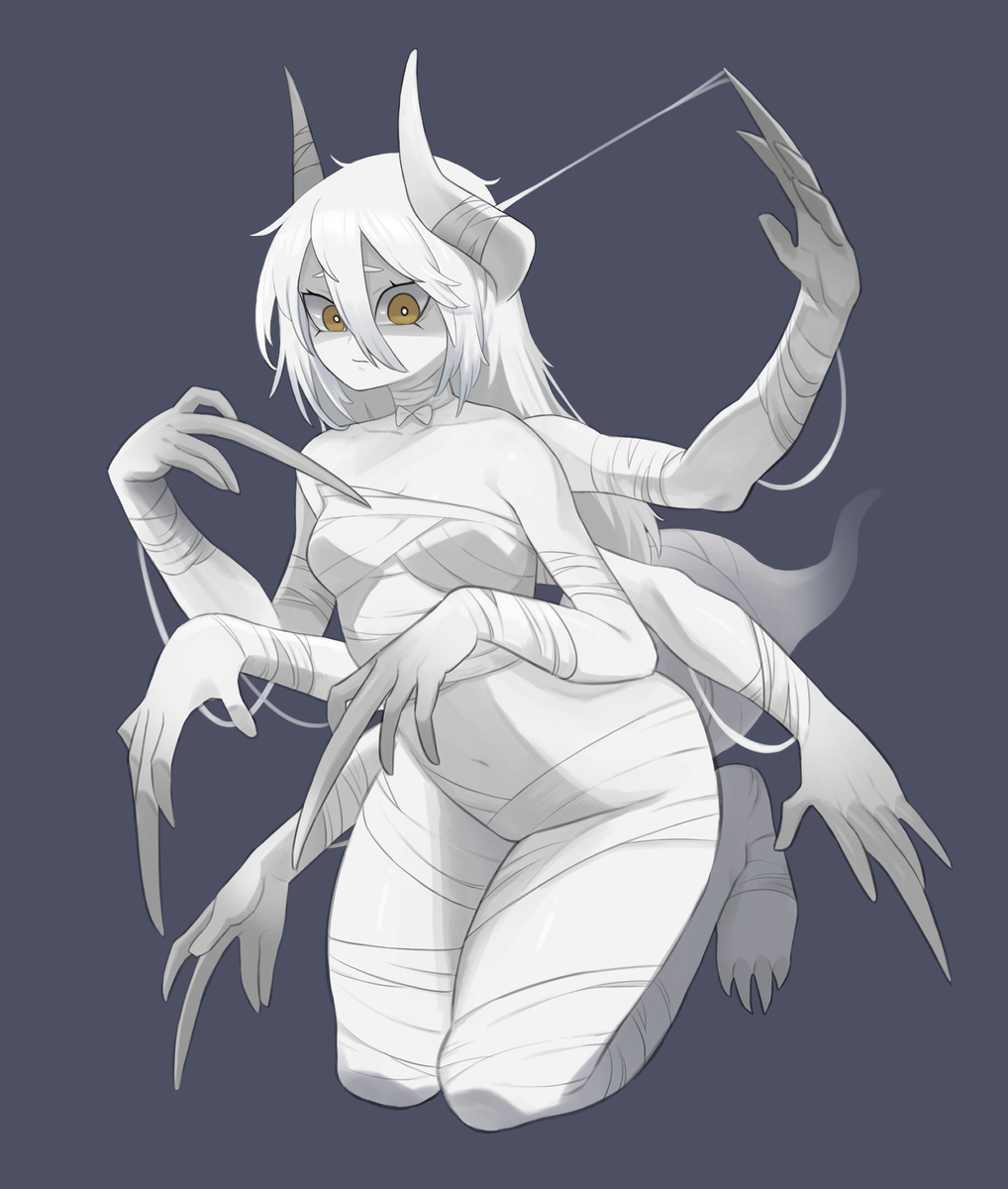 This is a pixiv picture whose title is OC👻🕷.