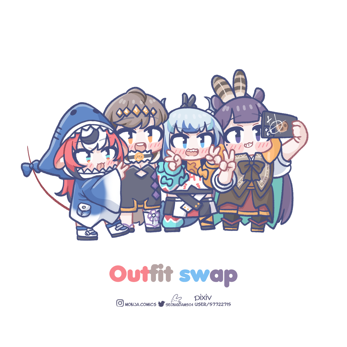 This is a pixiv picture whose title is holoctober day 20.