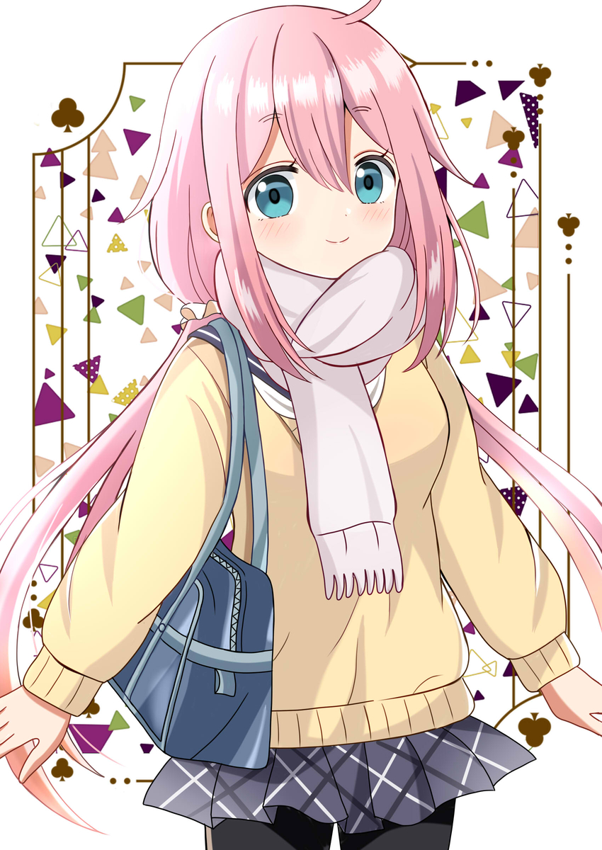 This is a pixiv picture whose title is なでしこちゃん.