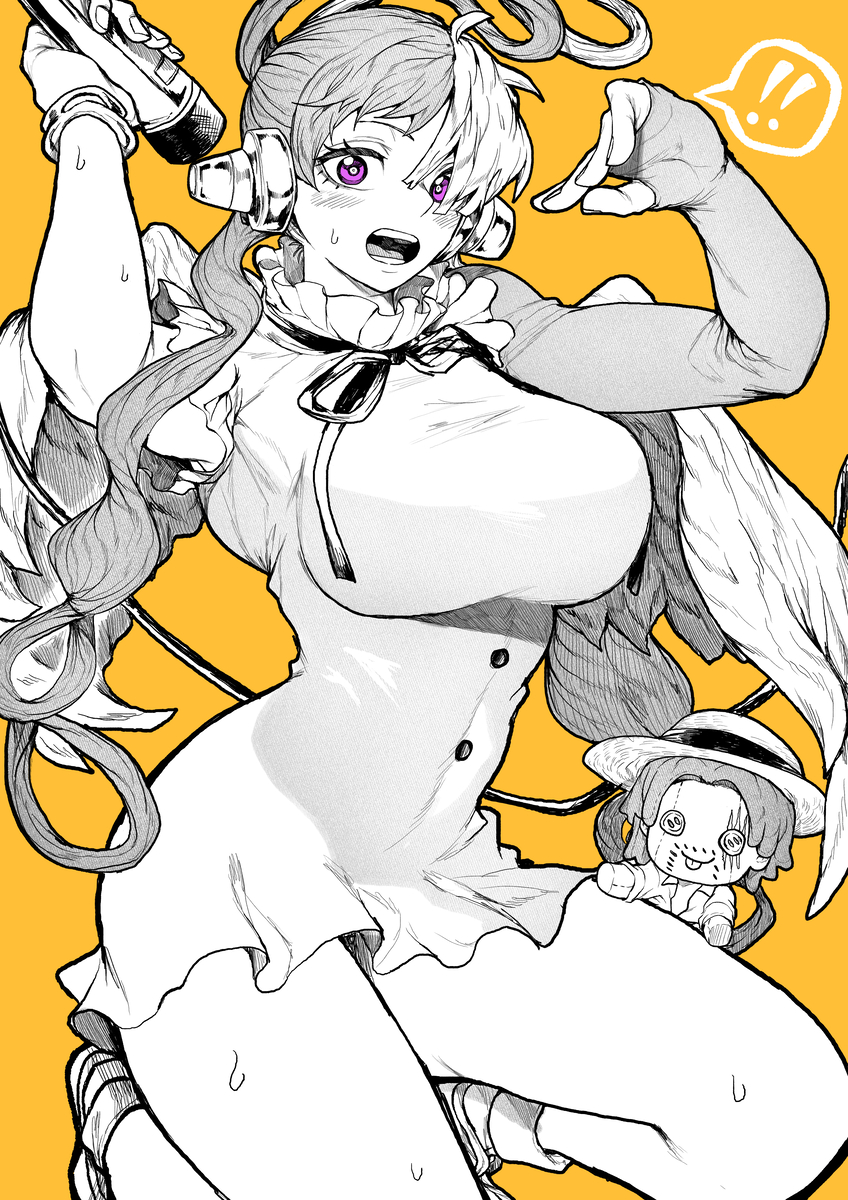 This is a pixiv picture whose title is ウタ！.