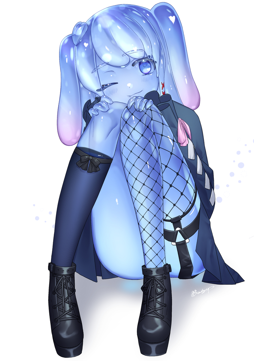 This is a pixiv picture whose title is りぃむ💙りんちゃん.