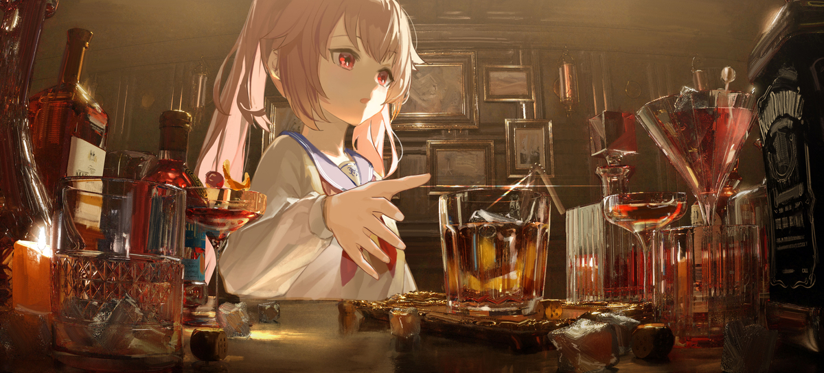 This is a pixiv picture whose title is Bar.