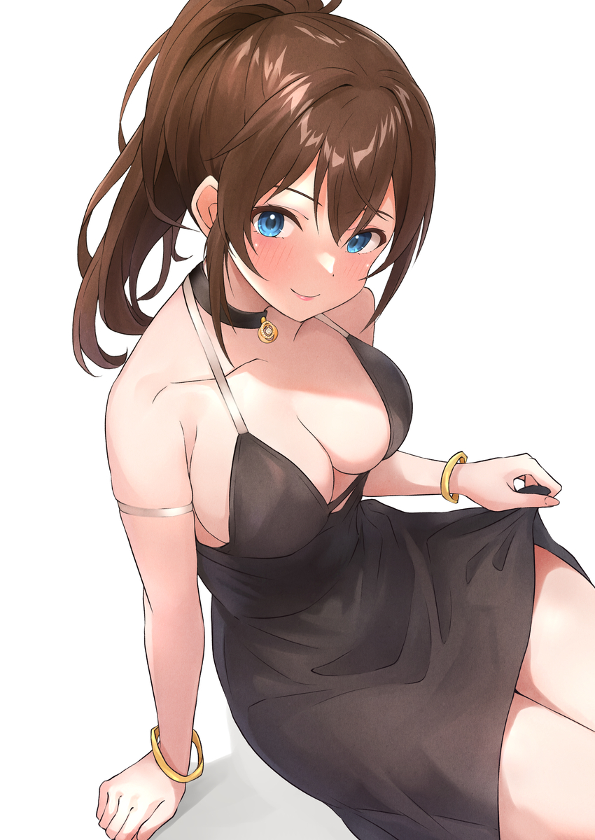 This is a pixiv picture whose title is ブラックドレス美奈子.