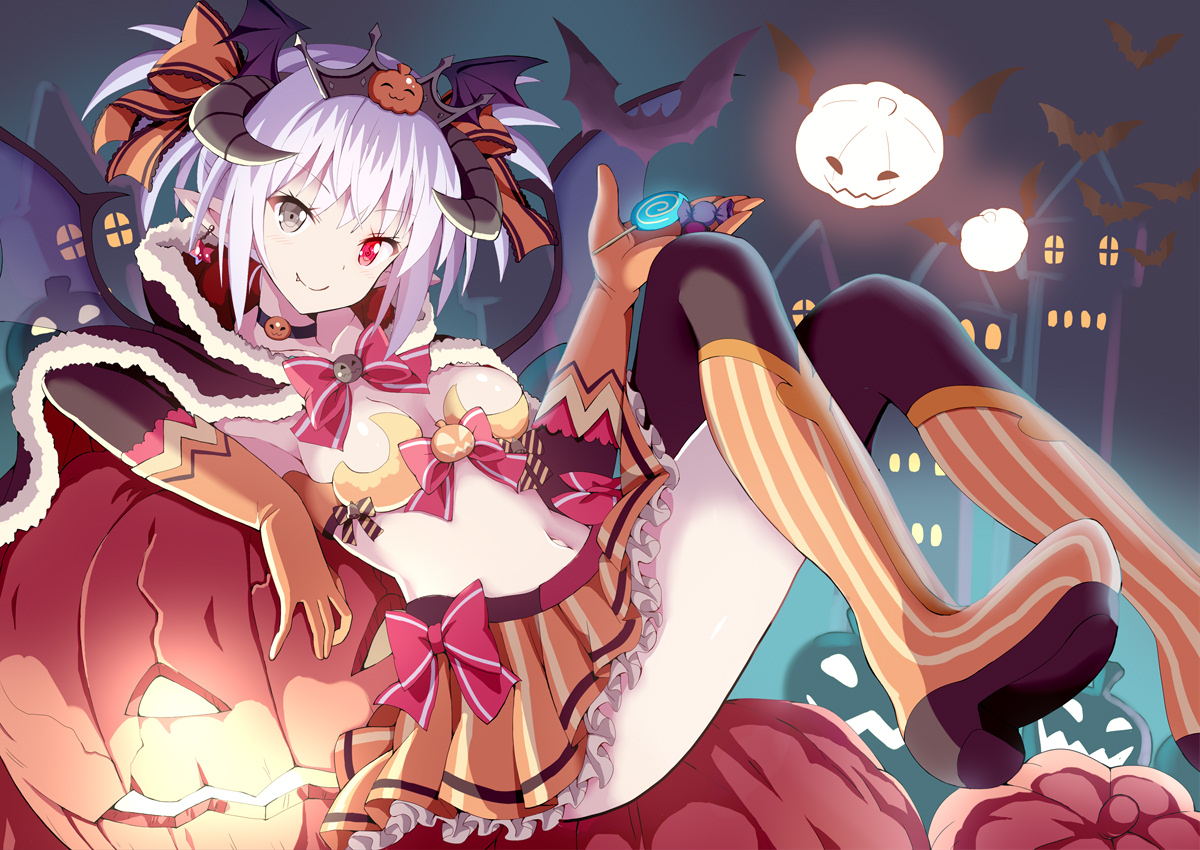 This is a pixiv picture whose title is ハロウィンバルバロッサ.