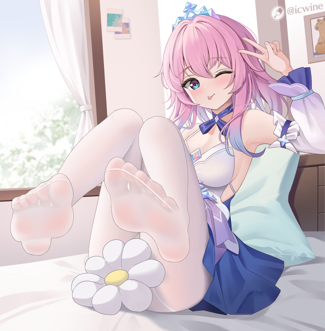 This is a pixiv picture whose title is 三月なのか.