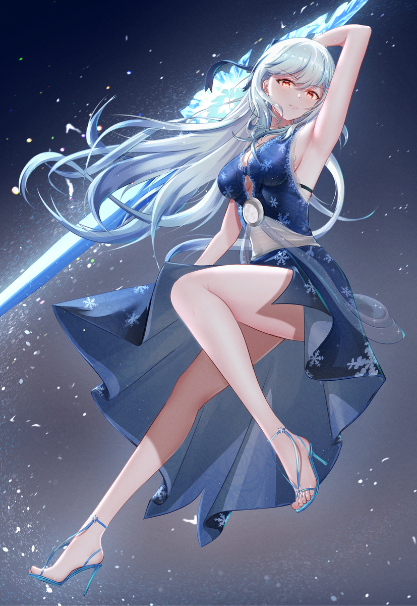 This is a pixiv picture whose title is Jingliu.