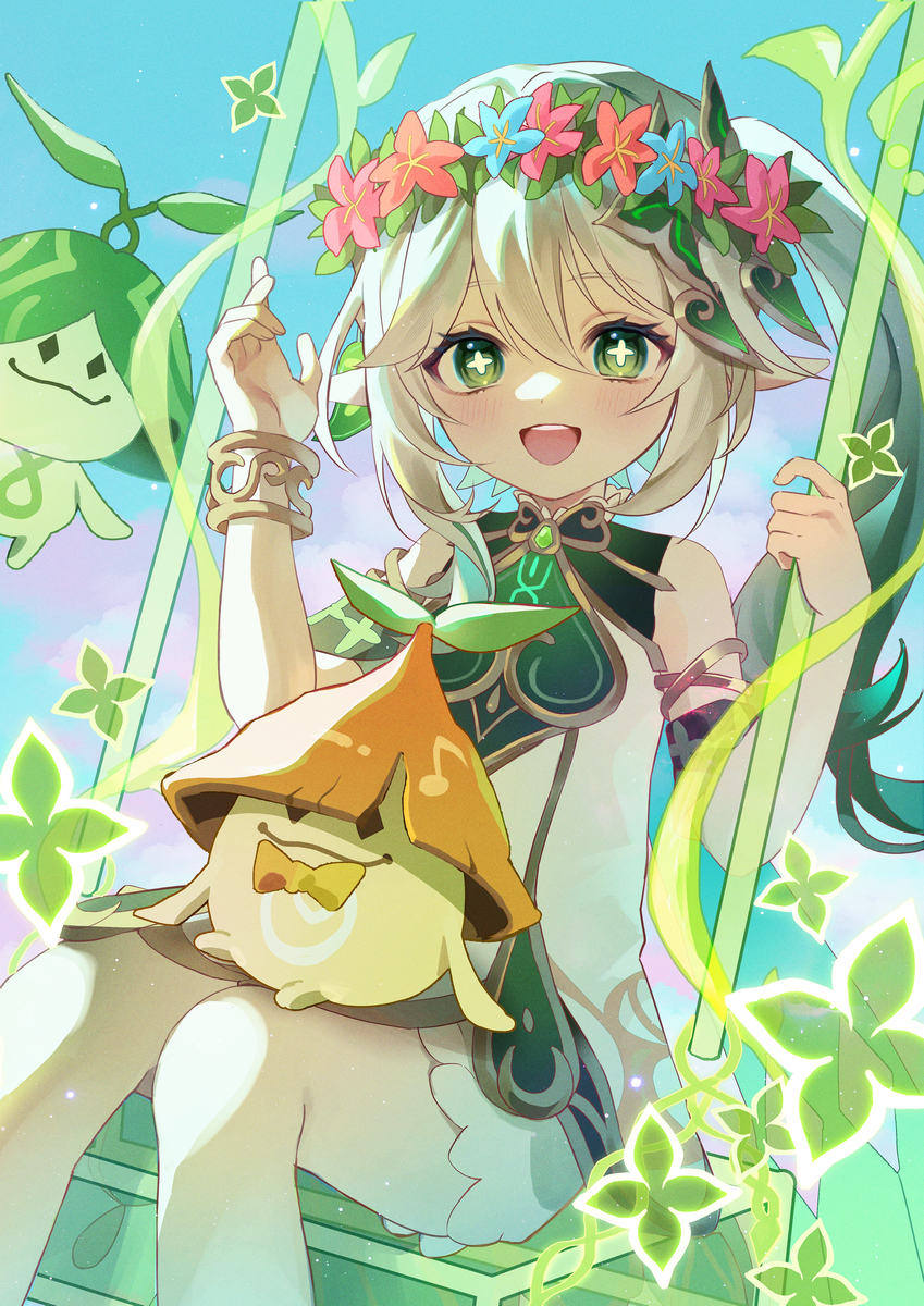 This is a pixiv picture whose title is ナヒーダ.