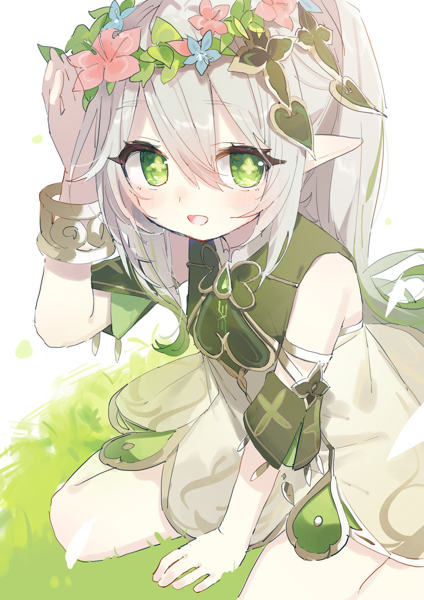 This is a pixiv picture whose title is 🌱.