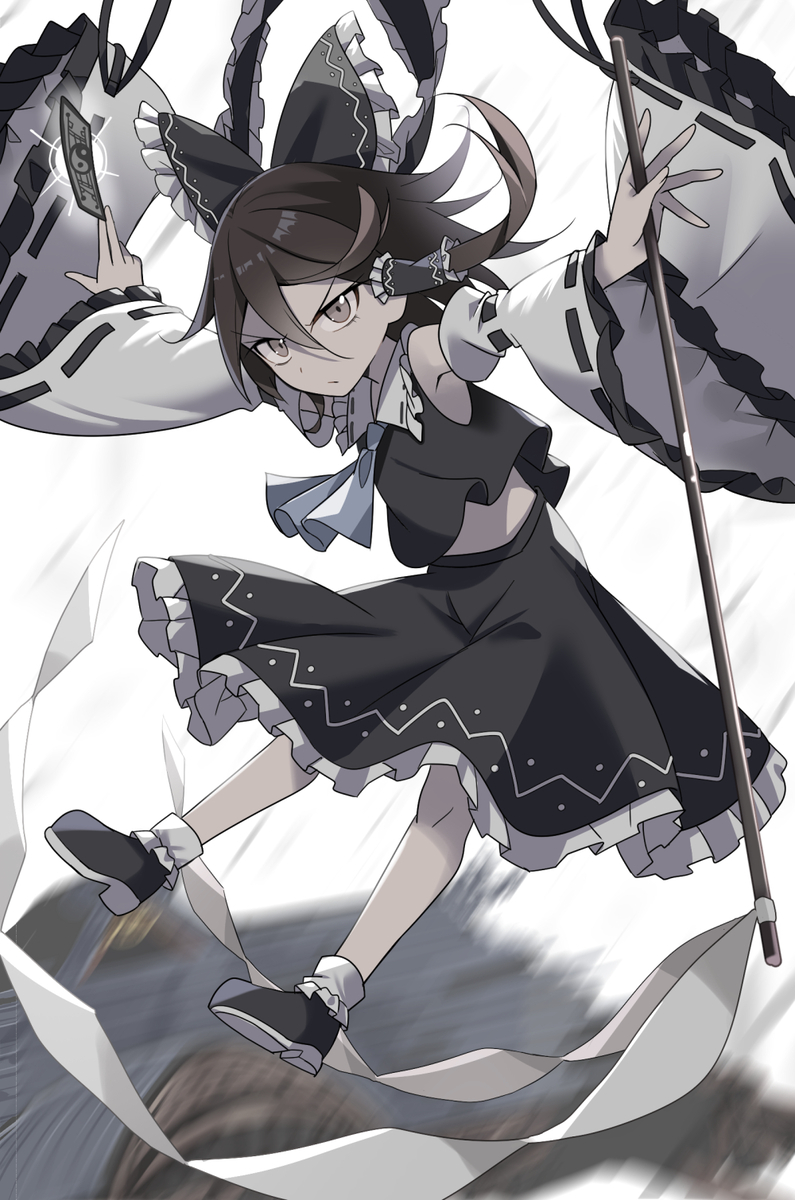 This is a pixiv picture whose title is 黒になれ！！.