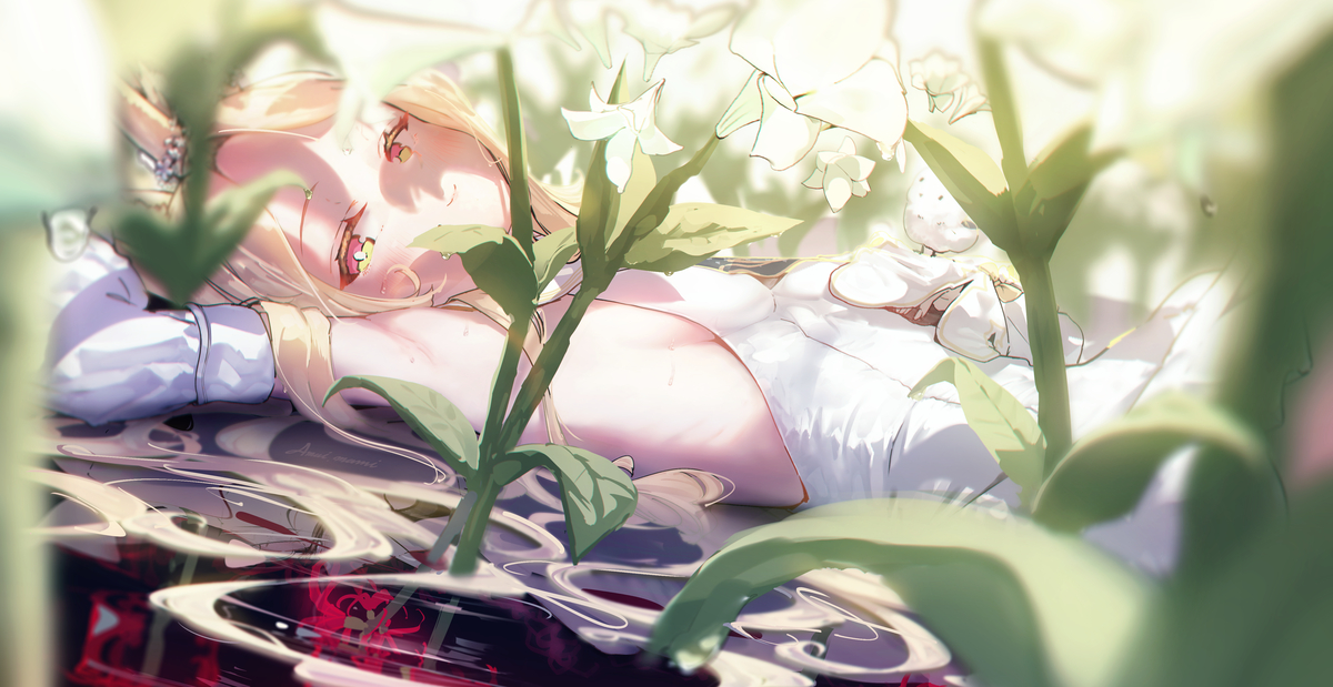 This is a pixiv picture whose title is 「...先生。もしかしたらこれから始まる話は…」.