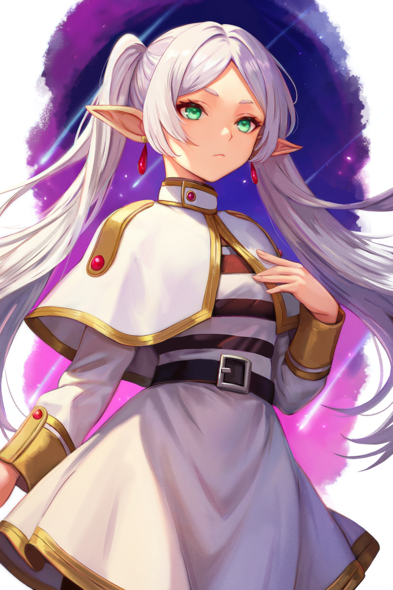 This is a pixiv picture whose title is Frieren / フリーレン.