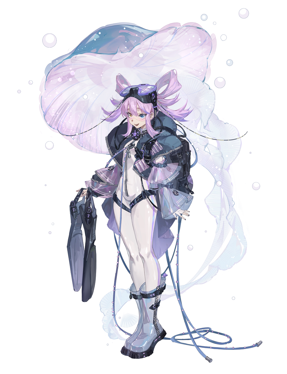 This is a pixiv picture whose title is Diver.