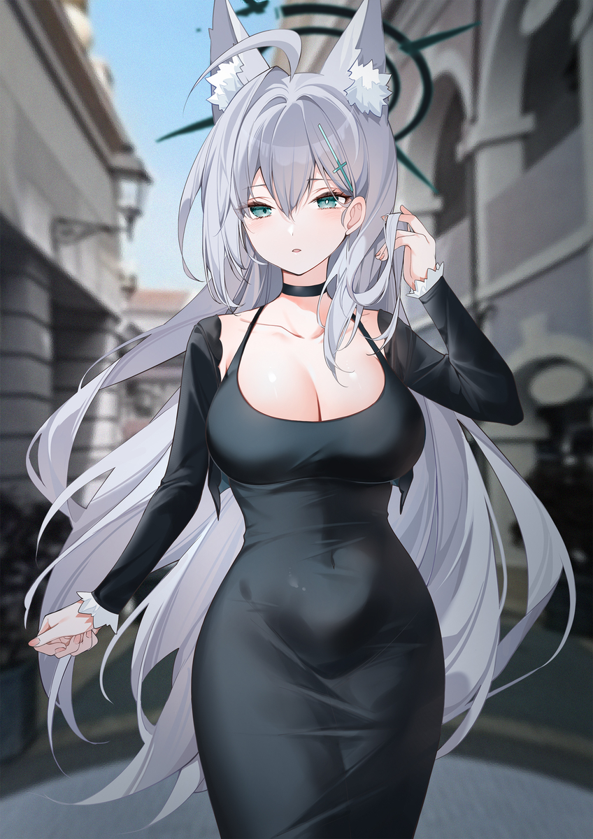 This is a pixiv picture whose title is シロコ.