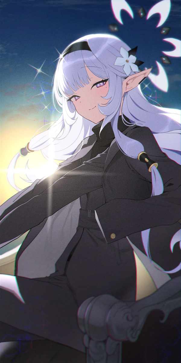 This is a pixiv picture whose title is ✨.