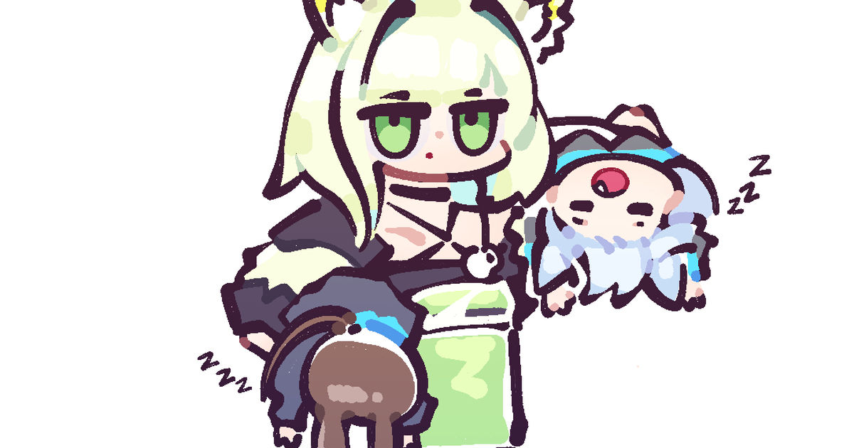 This is a pixiv picture whose title is 공지) 닫아뒀던 리퀘스트를 다시 열었어요!.