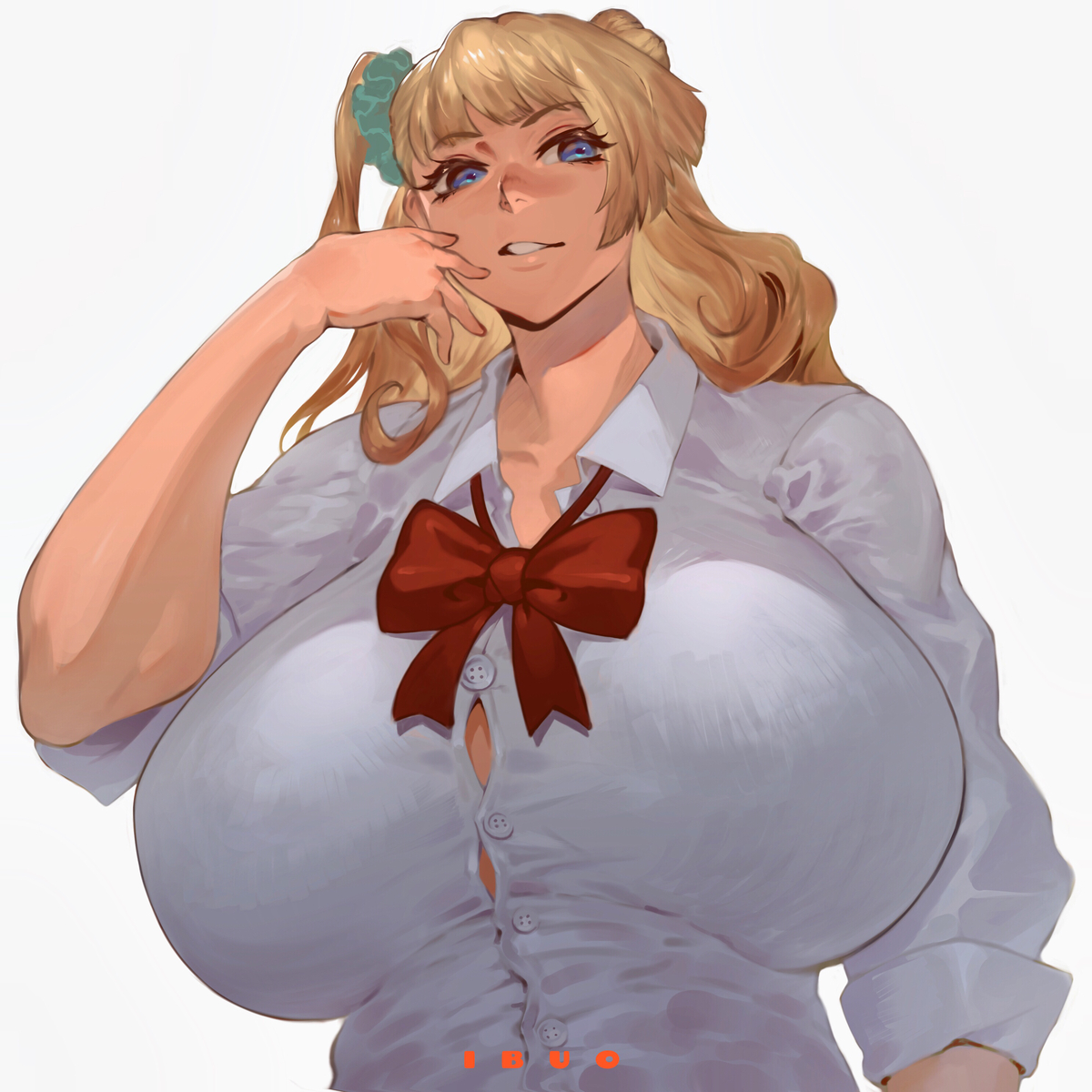 This is a pixiv picture whose title is ギャル子.