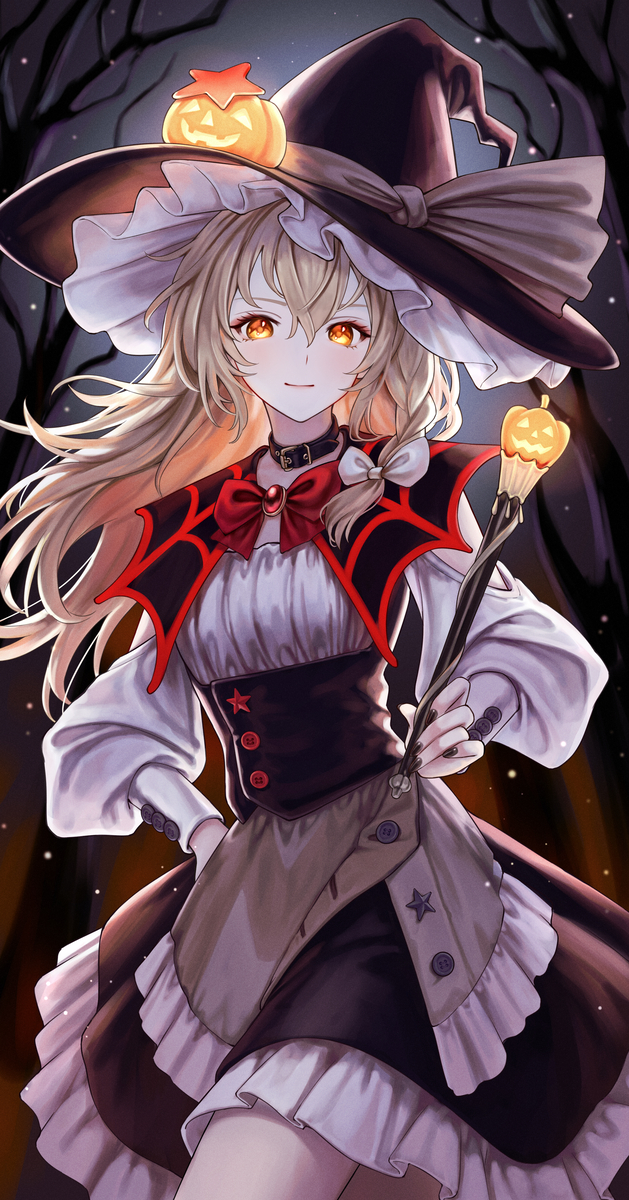 This is a pixiv picture whose title is Halloween.