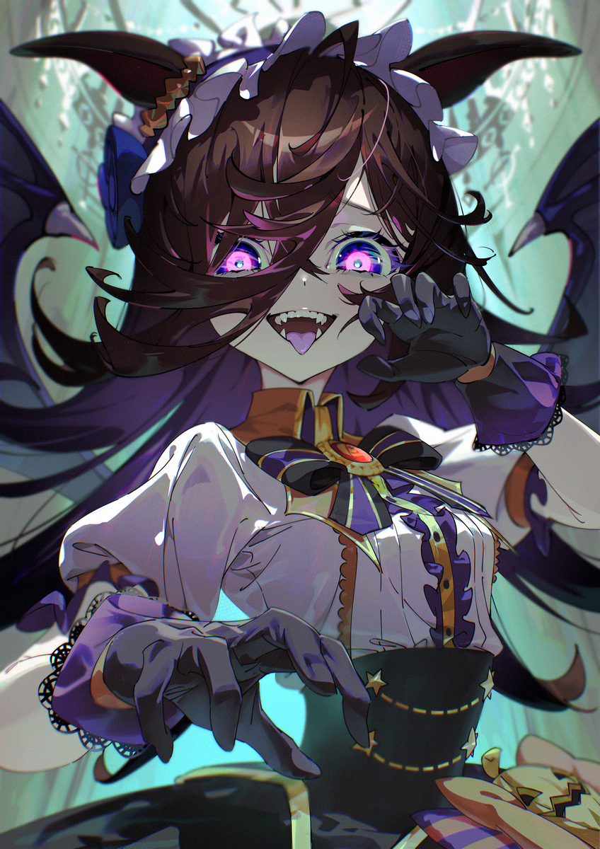 This is a pixiv picture whose title is ハロウィンライスシャワー.