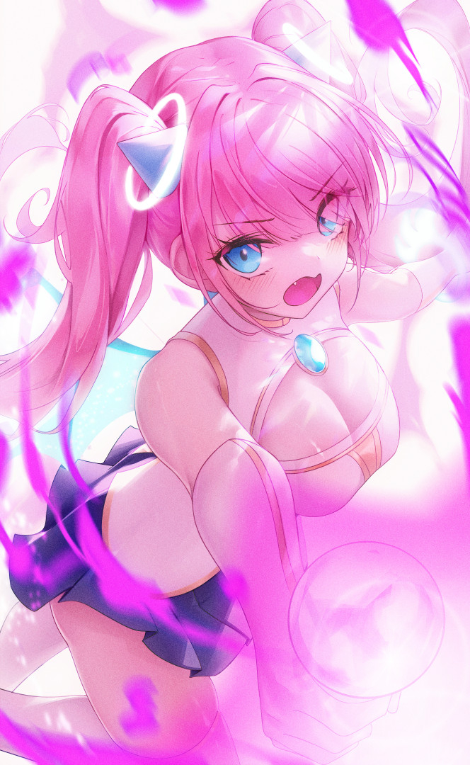 This is a pixiv picture whose title is Angelic Buster.