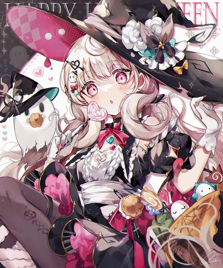 This is a pixiv picture whose title is Ghost witch.