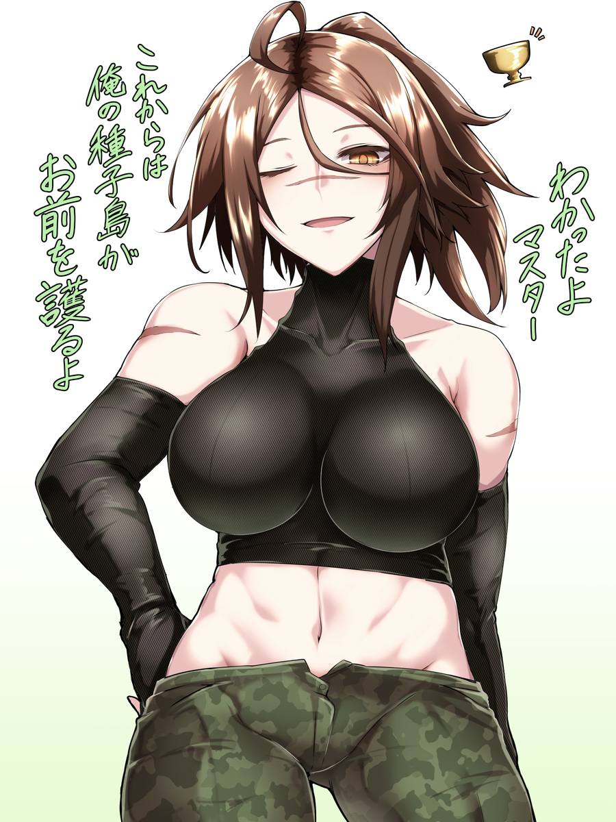 This is a pixiv picture whose title is 善さん聖杯記念絵とキア善.