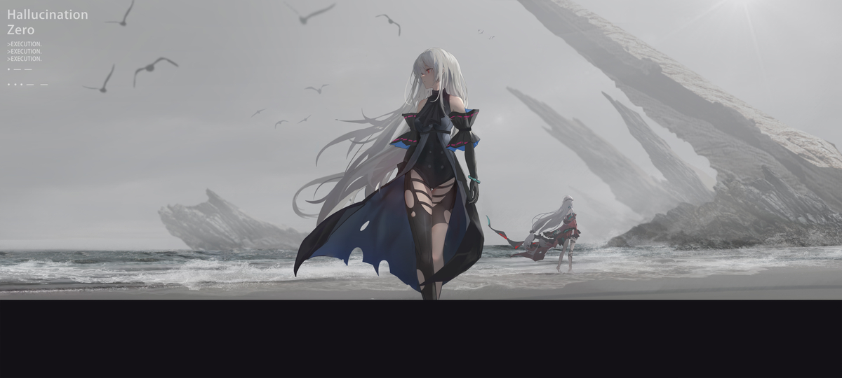 This is a pixiv picture whose title is 死之海 2.