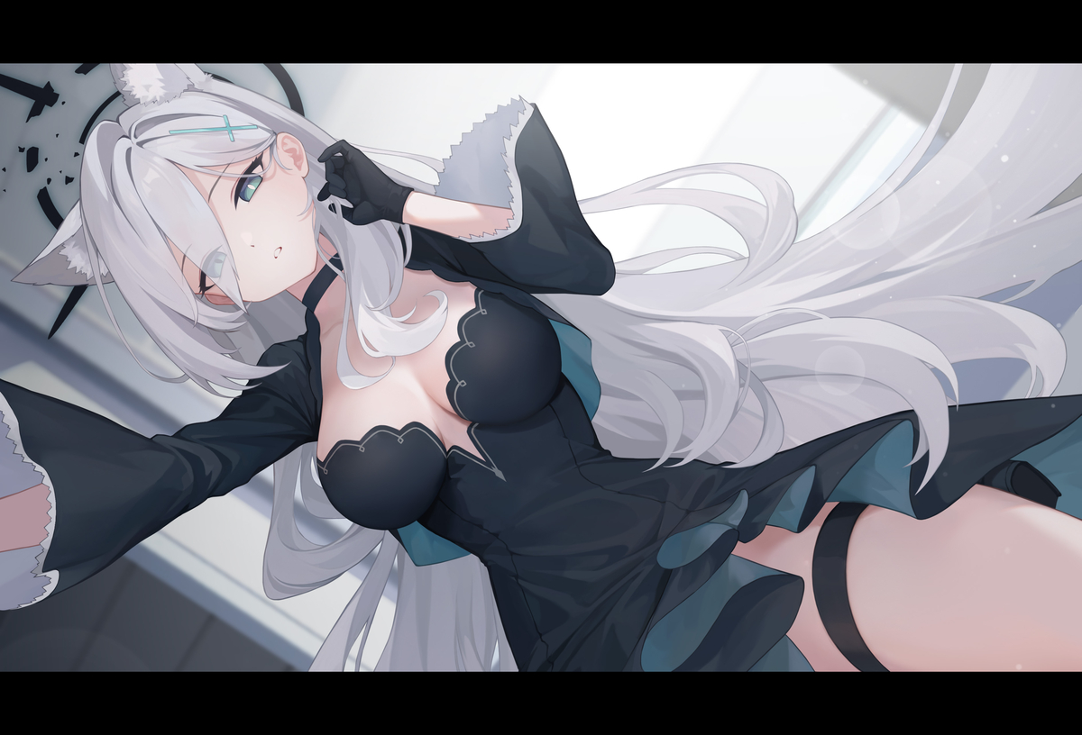 This is a pixiv picture whose title is シロコ＊テラー.