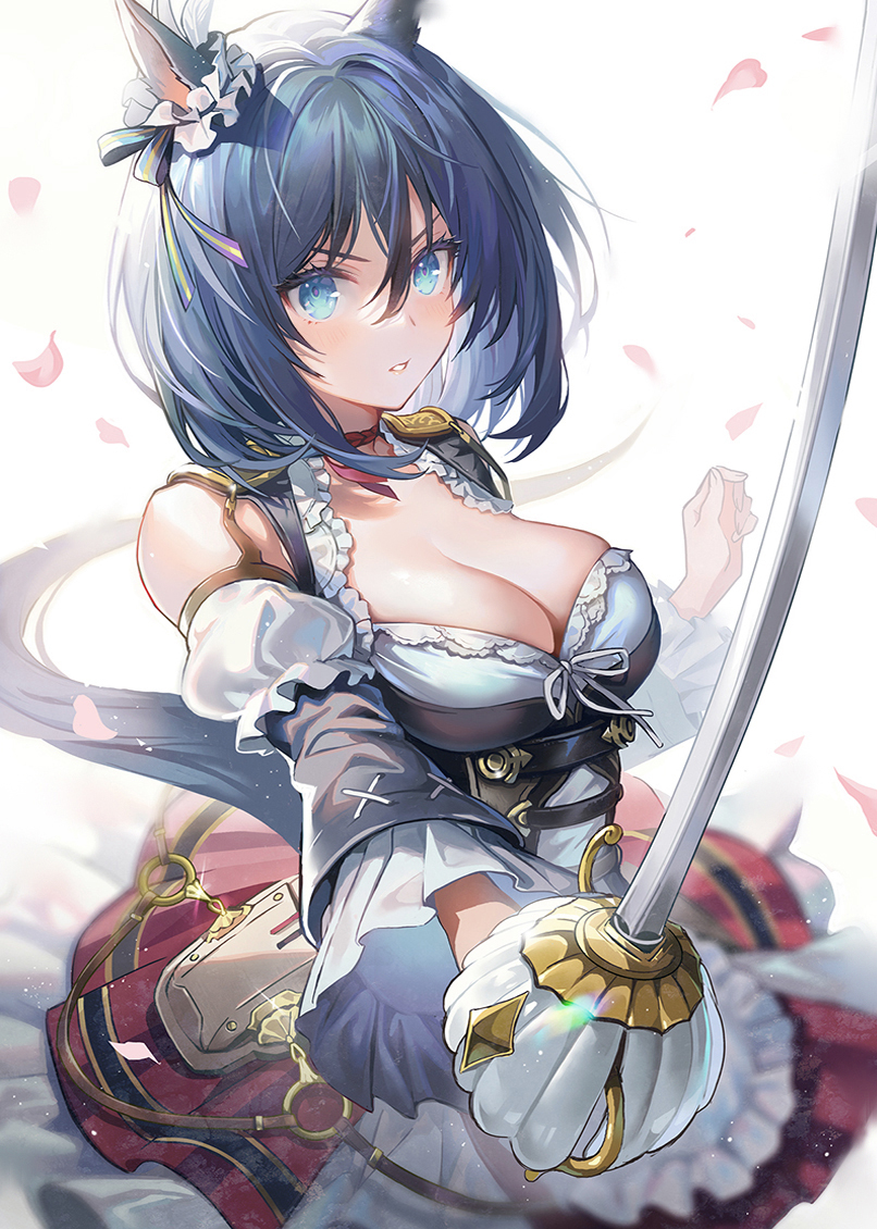 This is a pixiv picture whose title is Schwarze Schwert.
