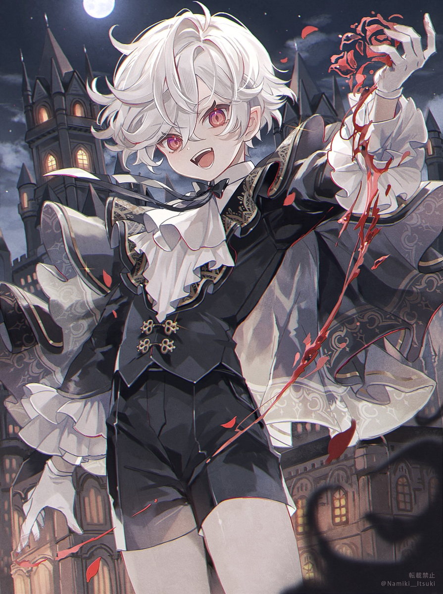 This is a pixiv picture whose title is Vampire.