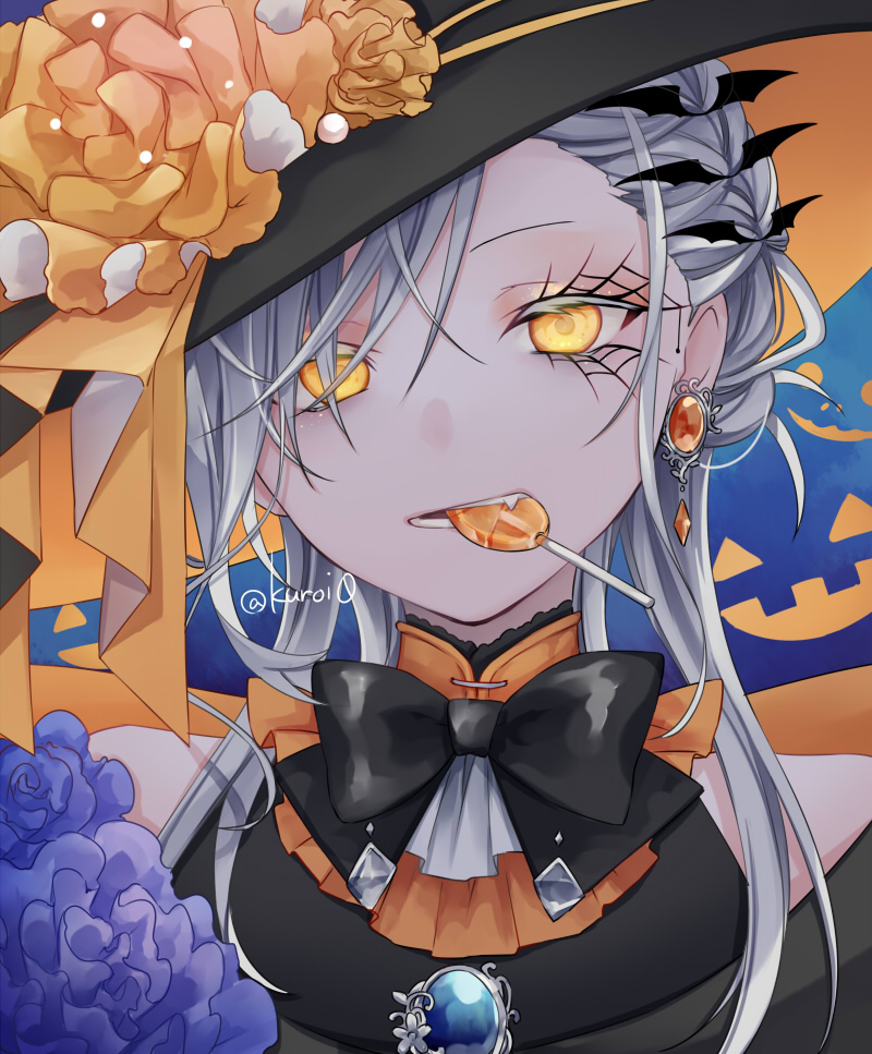 This is a pixiv picture whose title is Halloween.