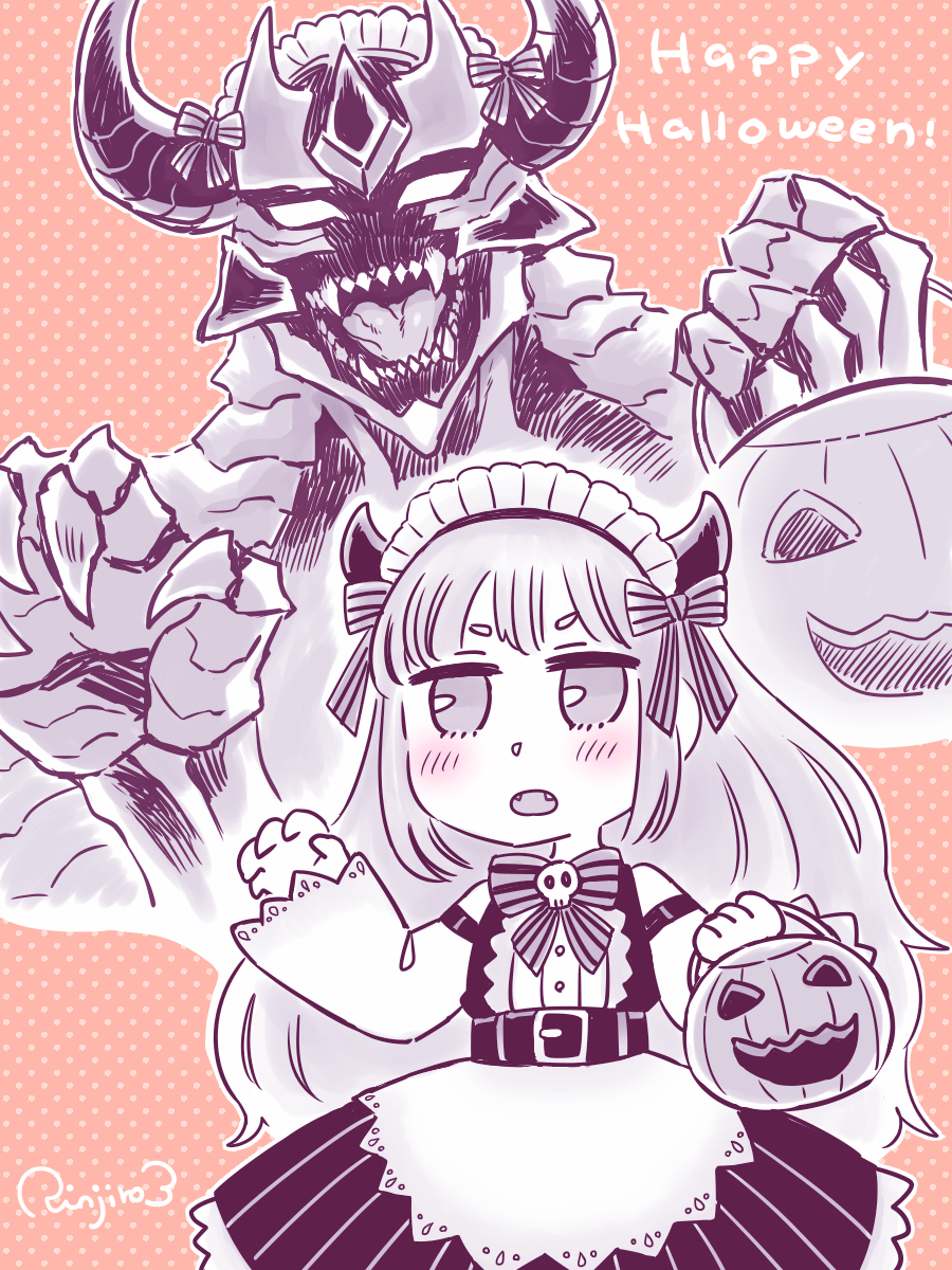 This is a pixiv picture whose title is ハロウィン！.