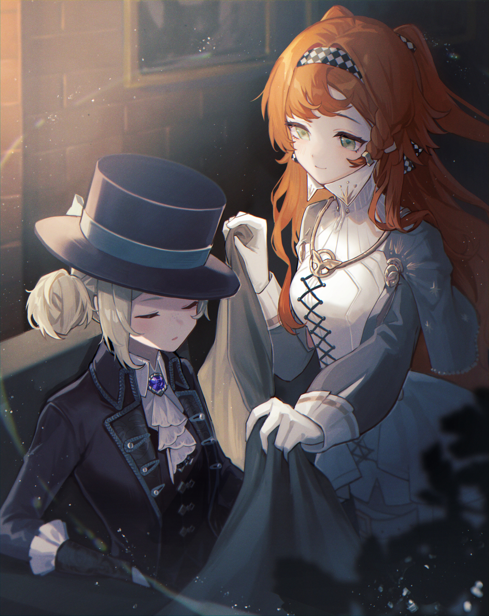 This is a pixiv picture whose title is 良い夢を。.