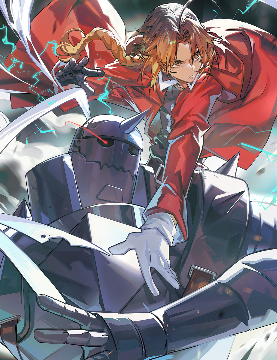 This is a pixiv picture whose title is fullmetal alchemist.