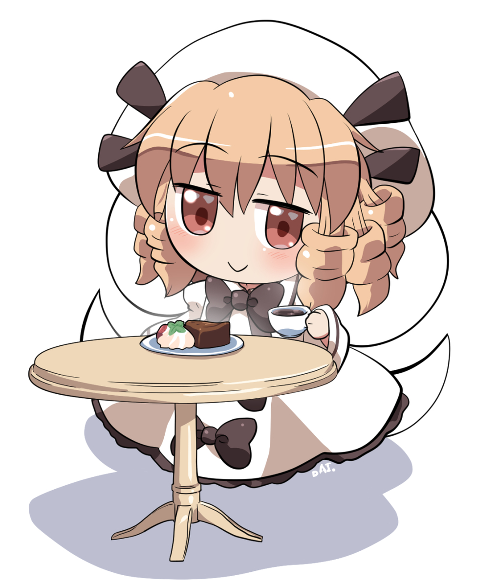 This is a pixiv picture whose title is おはちゃいるど.