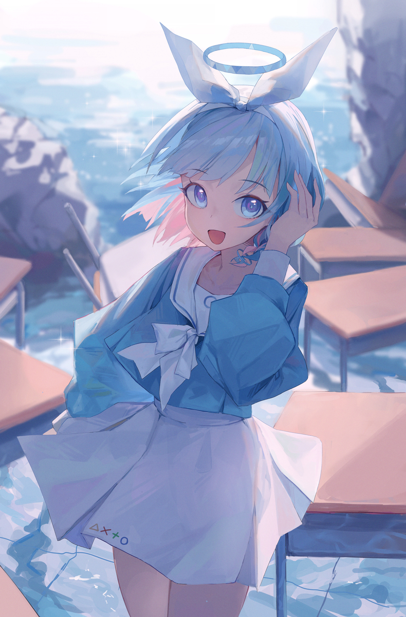 This is a pixiv picture whose title is 阿罗娜～.