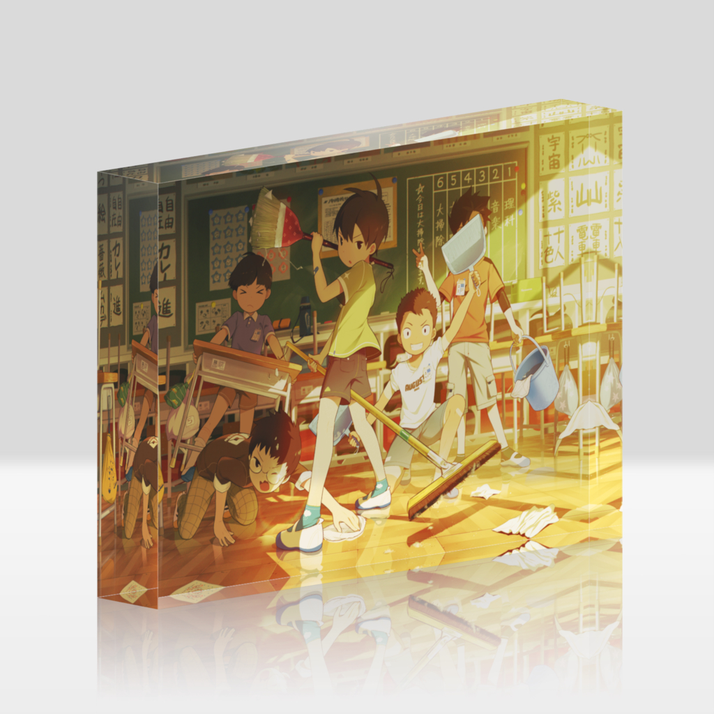 This is a pixiv picture whose title is アクリルブロック３種.