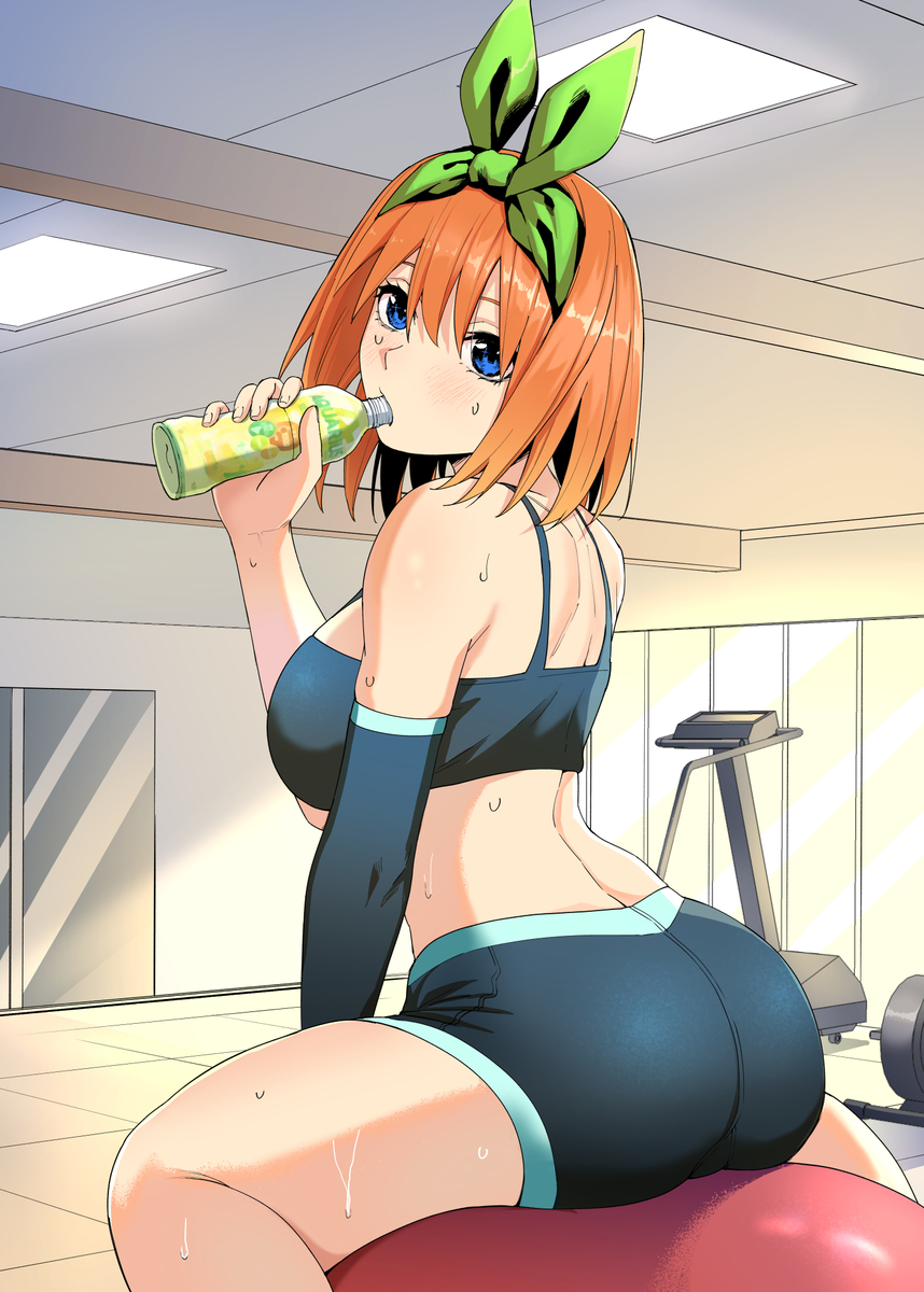 This is a pixiv picture whose title is ジム.