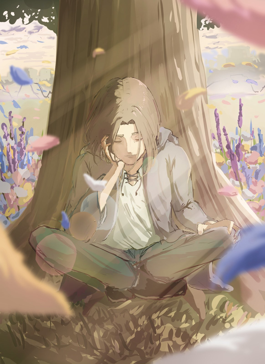 This is a pixiv picture whose title is THE END.