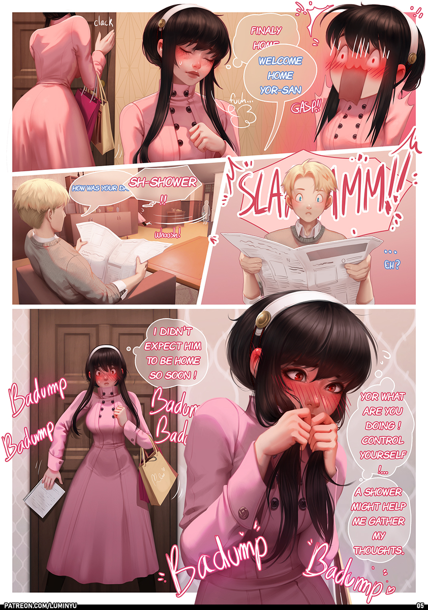 This is a pixiv picture whose title is Spy X Family comic - P05.