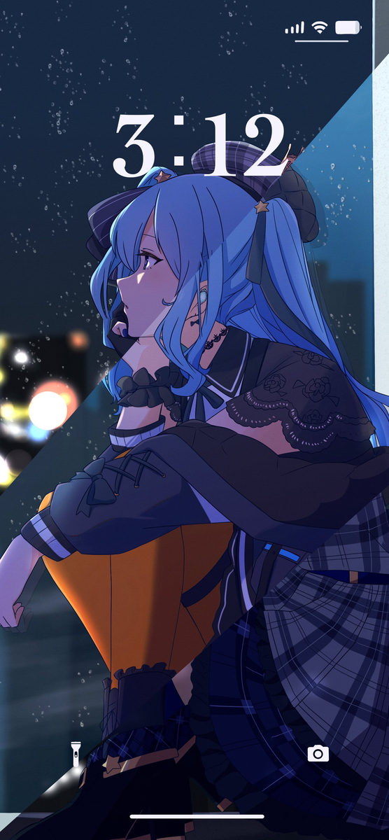 This is a pixiv picture whose title is 3時12分.