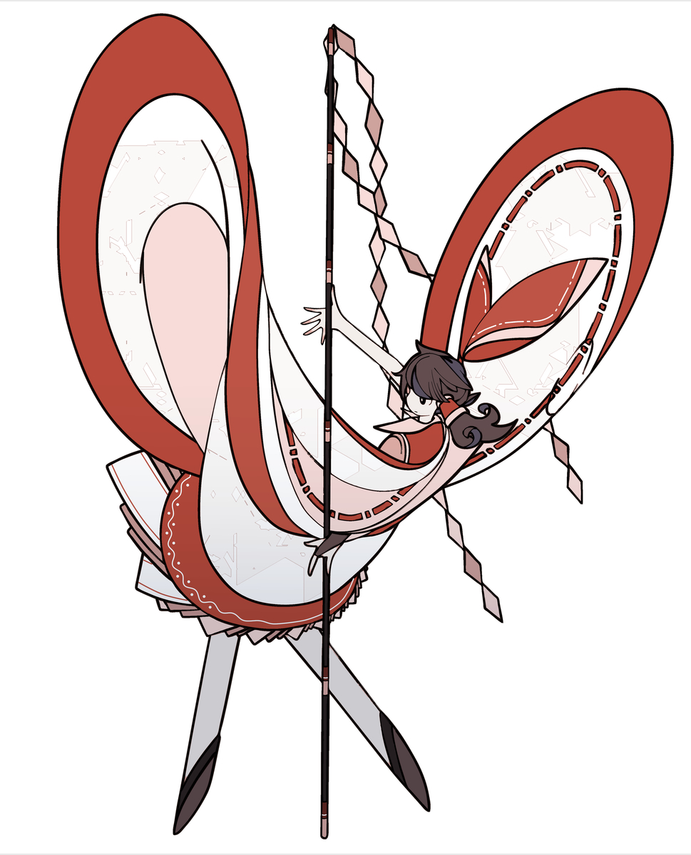 This is a pixiv picture whose title is 霊夢さん。.