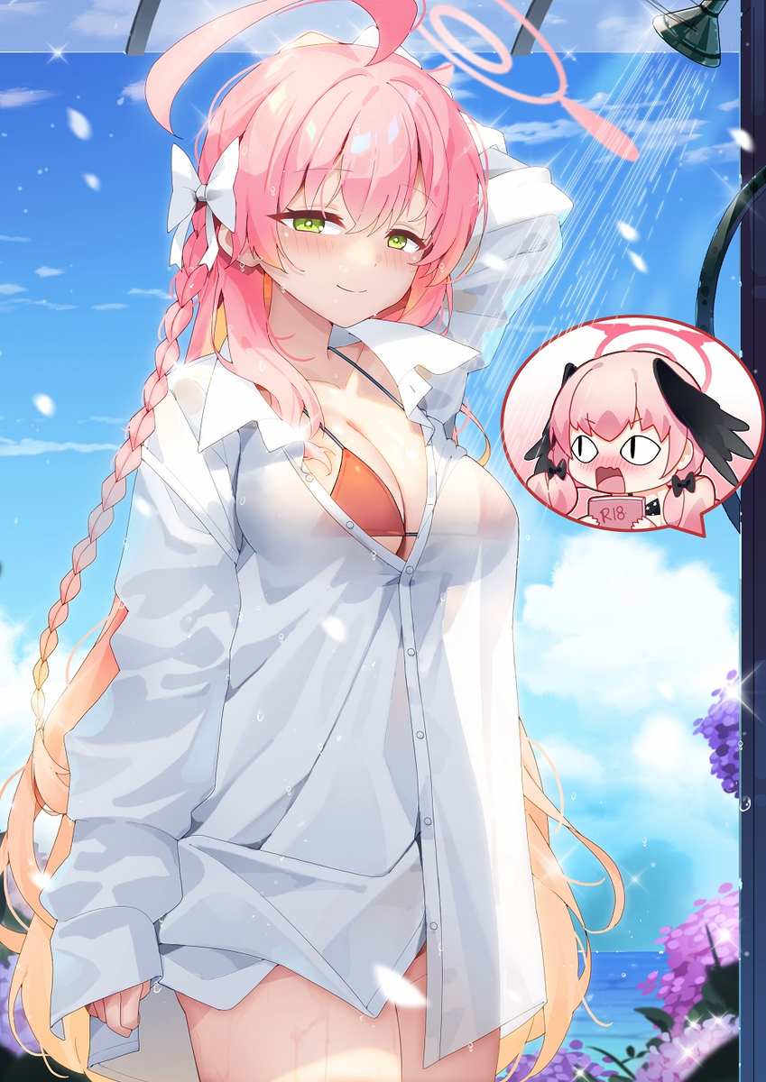 This is a pixiv picture whose title is ハナコ.