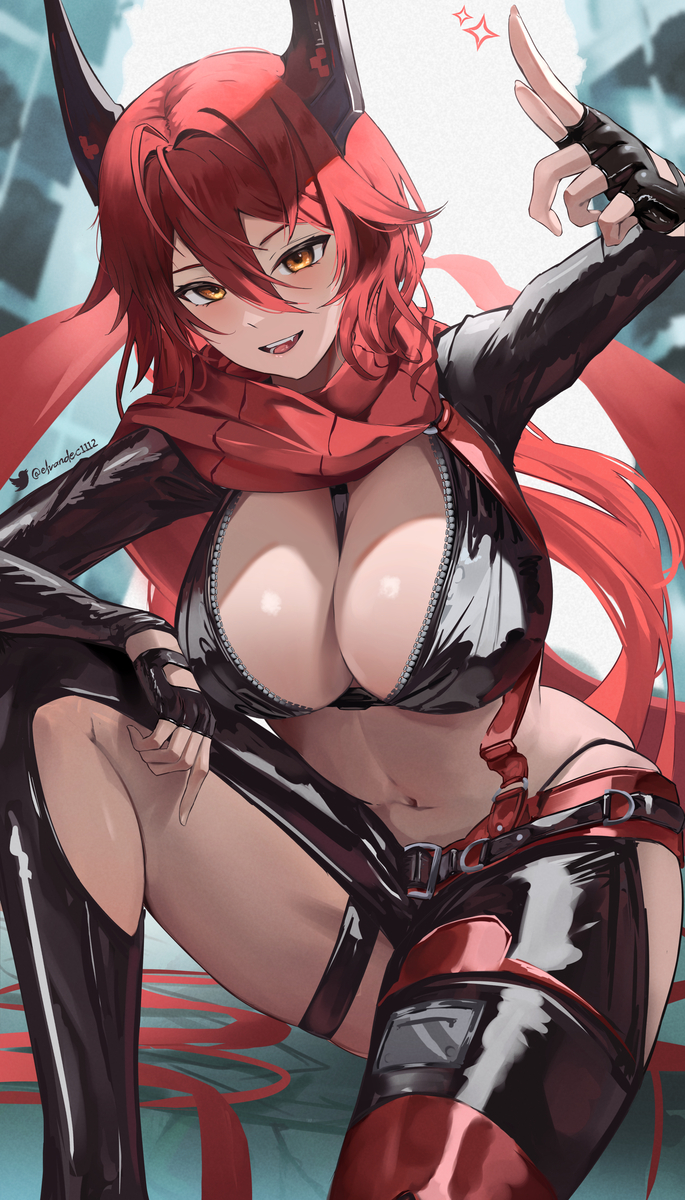 This is a pixiv picture whose title is red hood.