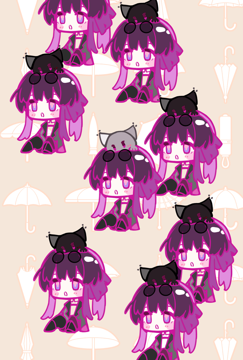 This is a pixiv picture whose title is 来点妈咪.
